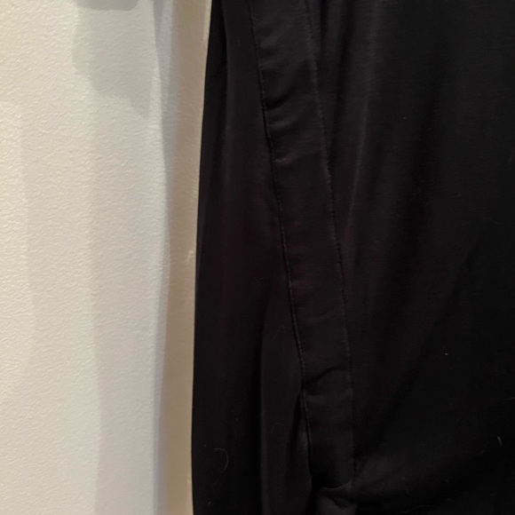 Allsaints black t-shirt with ruching detail size S - Picture 4 of 4